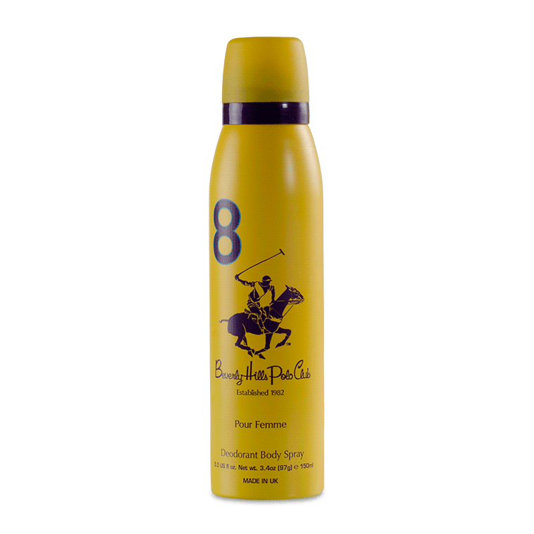 BHPC UK POLO DEODORANT BODY SPRAY WOMEN POUR FEMME No8 150ML ...