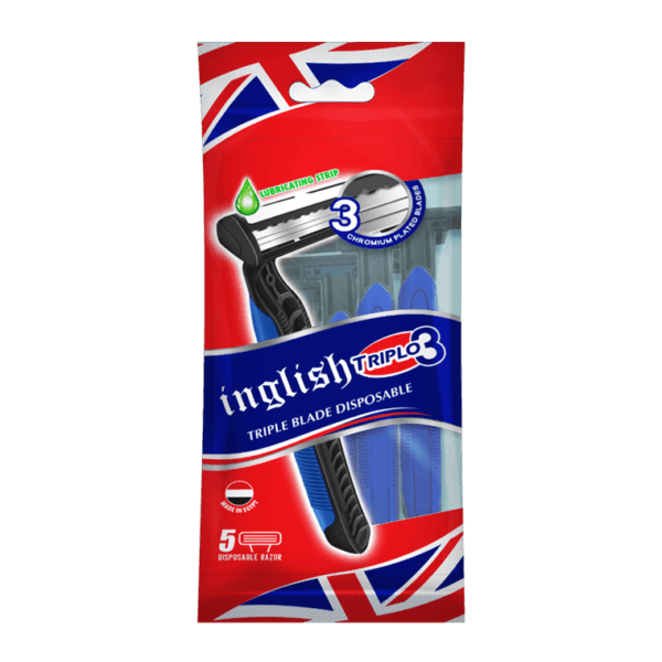 INGLISH TRIPLO 3 - 5 RAZORS POUCH